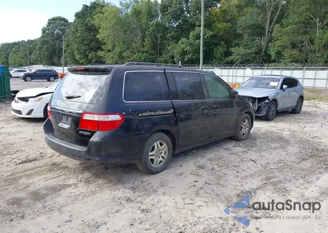 2006 Honda Odyssey Ex-L из США, поврежденный, VIN 5FNRL38606B440335